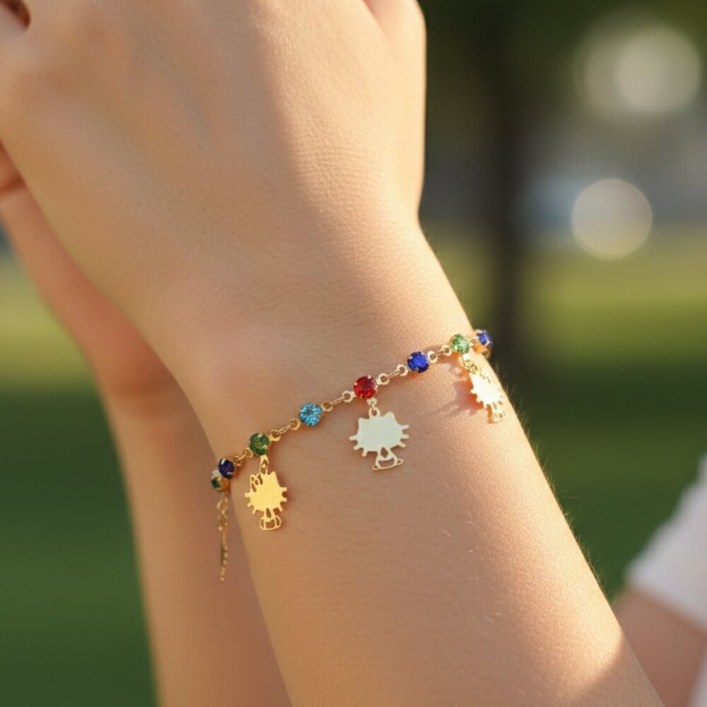 "Trendy Handmade Bracelet – A Thoughtful Gift for Girls & Women | UNVRC1305 - Picture 2 of 3